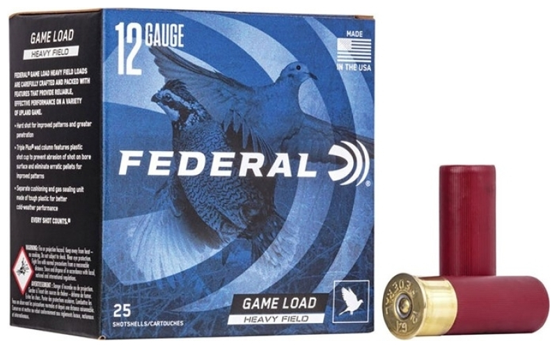 Federal 12 gauge 2-3/4'' 1-1/8 oz #8 shot 250/case